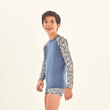 Cargar imagen en el visor de la galería, Rash Guard Kids Costela Aco Off White UPF50+
