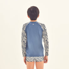 Cargar imagen en el visor de la galería, Rash Guard Kids Costela Aco Off White UPF50+
