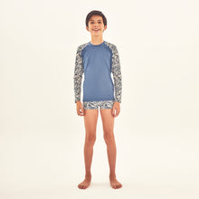 Cargar imagen en el visor de la galería, Rash Guard Kids Costela Aco Off White UPF50+
